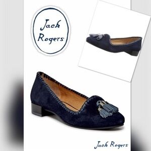 Vintage Jack Rogers Grace Tassel Loafer Flats Size 7